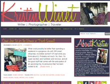 Tablet Screenshot of kristinwinet.com